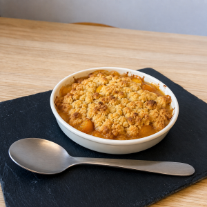 Crumble aux mirabelles